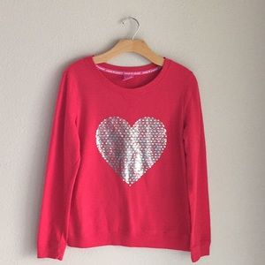 Light red sweatshirt